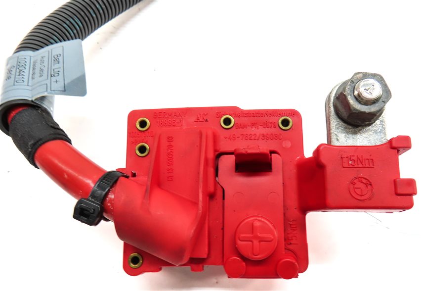 Thumbnail 5: 2011 BMW X5 (E70) 3.0L (N55) ENGINE POSITIVE BATTERY TERMINAL WIRE CABLE