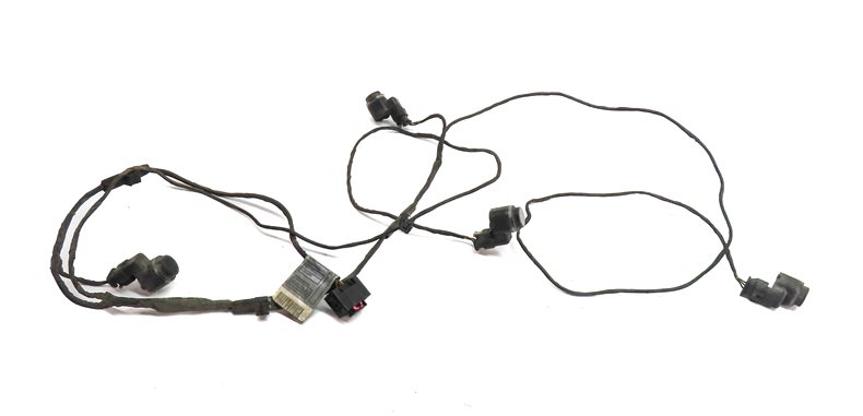 Thumbnail 2: 2011 BMW X5 (E70) REAR PARK ASSIST PDC DISTANCE CONTROL WIRE SENSOR SET/4 (Grey)