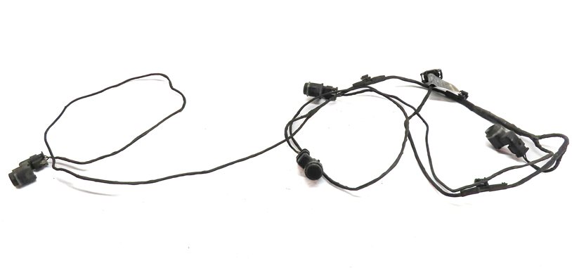 Thumbnail 3: 2011 BMW X5 (E70) REAR PARK ASSIST PDC DISTANCE CONTROL WIRE SENSOR SET/4 (Grey)
