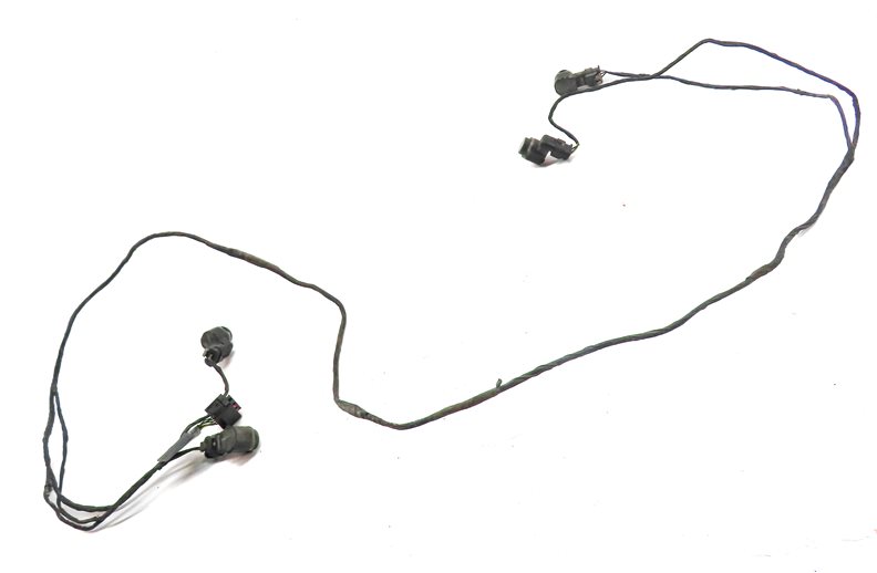 Thumbnail 2: 11 BMW X5 (E70) FRONT PARK ASSIST PDC DISTANCE CONTROL WIRE SENSOR SET/4 (Grey)