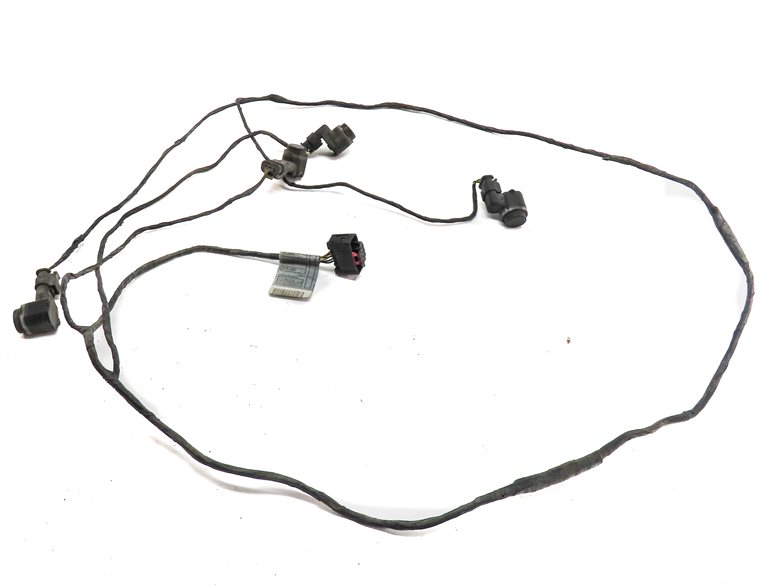 Thumbnail 3: 11 BMW X5 (E70) FRONT PARK ASSIST PDC DISTANCE CONTROL WIRE SENSOR SET/4 (Grey)
