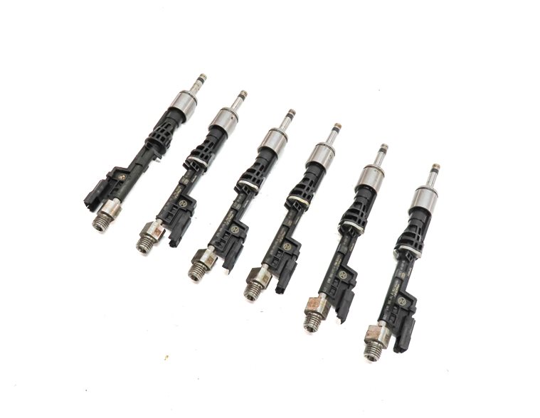 10-11 BMW 335i 535i X3 X5 X6 E87 F10 E70 E71 3.0L N55 TURBO FUEL INJECTOR SET/6