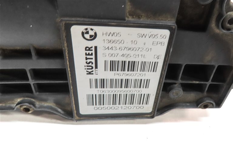 Thumbnail 6: 2011 BMW X5 (E70) EMERGENCY PARK PARKING BRAKE ACTUATOR w/ CABLES
