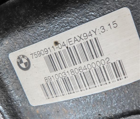 Thumbnail 6: 11-13 BMW X5 (E70) 3.0L N55 TURBO REAR DIFFERENTIAL GEAR CARRIER (3.15 RATIO)