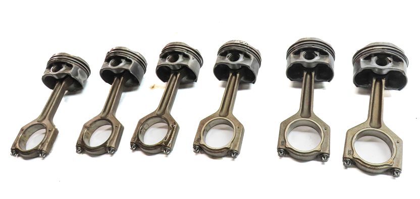Thumbnail 6: 2010-2014 BMW 1/3/4/5/6/7/X1/X3/X5/X6 3.0L N55 TURBO ENGINE PISTON & ROD SET 6