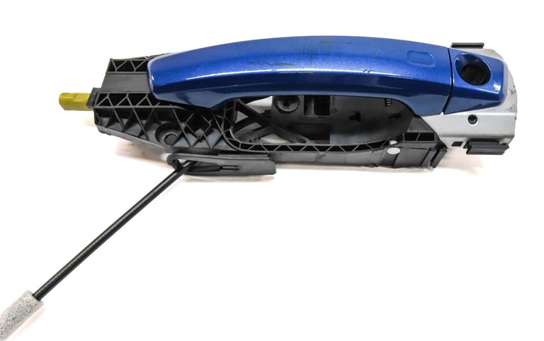 Thumbnail 4: 15-18 AUDI A3 S3 RS3 TT (8V MK3) LEFT FRONT DRIVER KEYLESS DOOR HANDLE (Blue)