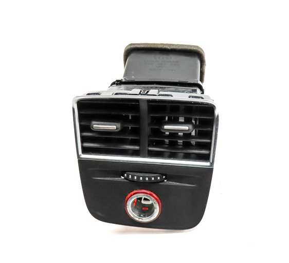 Thumbnail 2: 2015 AUDI S3 (8V) REAR CENTER CONSOLE HEAT AIR AC DUAL VENT w/12V POWER SOCKET