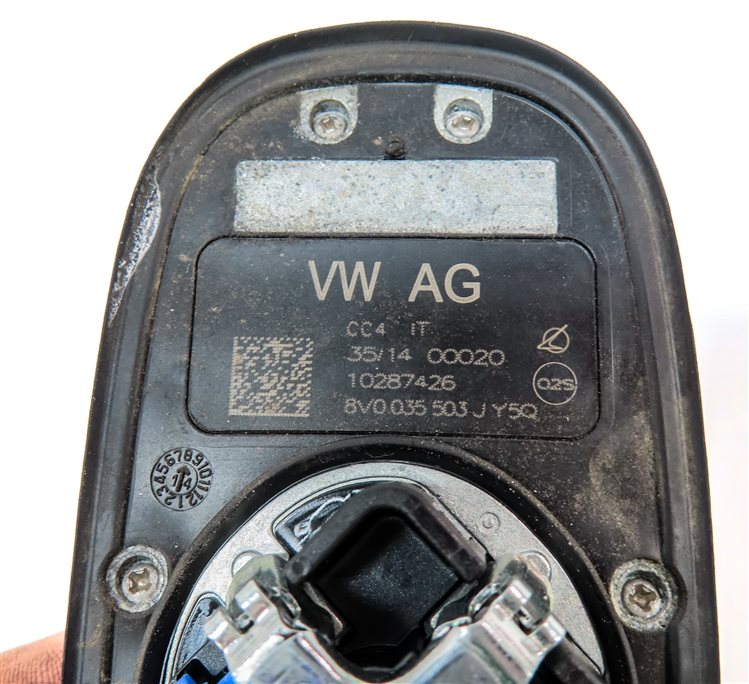 Thumbnail 6: 15-18 AUDI A3 S3 (8V) SEDAN WAGON RADIO STEREO SHARK FIN ANTENNA (Blue)