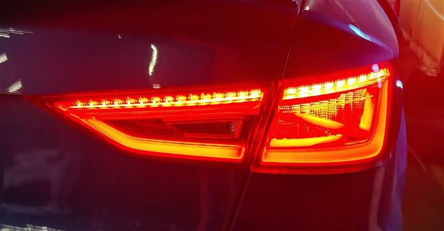 Thumbnail 2: 15-16 AUDI A3 S3 (8V) SEDAN CONVERTIBLE REAR LEFT LED TAILLIGHT BRAKE LIGHT LAMP