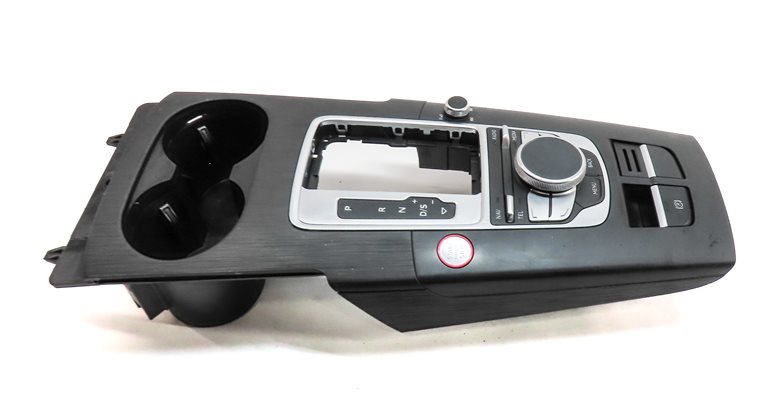 Thumbnail 4: 15-18 AUDI A3 S3 (8V) GPS NAVIGATION MEDIA MMI CONTROL SWITCH KNOB & CUP HOLDER