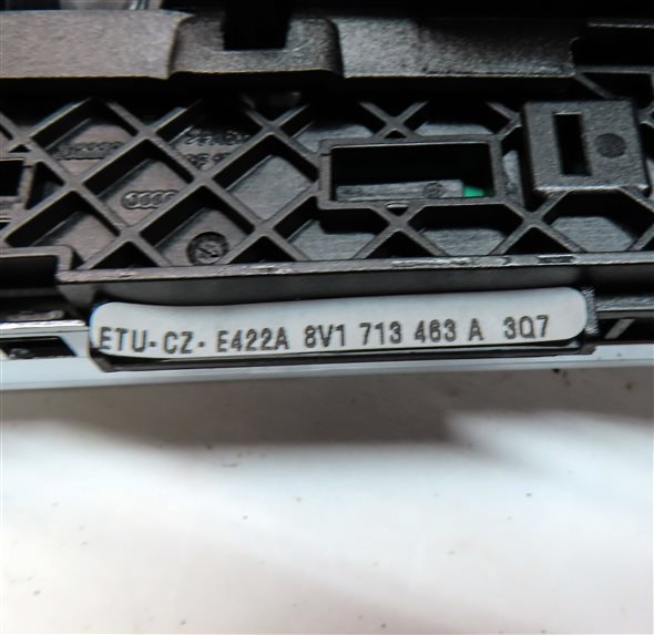 Thumbnail 9: 15-18 AUDI A3 S3 (8V) GPS NAVIGATION MEDIA MMI CONTROL SWITCH KNOB & CUP HOLDER