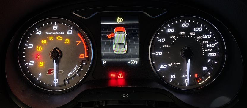 Thumbnail 2: 15-17 AUDI S3 (8V) 2.0L (CYFB) TURBO ENGINE ECM BCM IMMOBILIZER MODULE KEY SET/8
