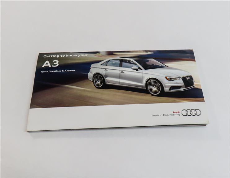 Thumbnail 11: 2015 AUDI S3 (8V) 2.0L (CYFB) ENGINE OWNER'S MANUAL BOOKLET SET/9 w/ CASE