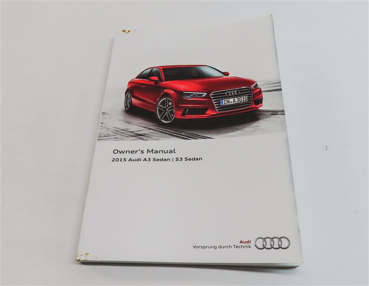 Thumbnail 12: 2015 AUDI S3 (8V) 2.0L (CYFB) ENGINE OWNER'S MANUAL BOOKLET SET/9 w/ CASE