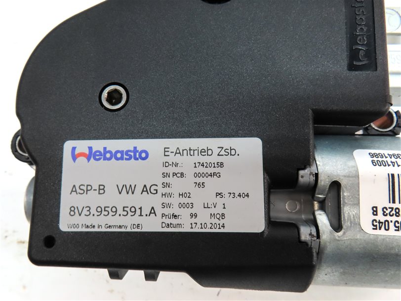 Thumbnail 6: 2015-2020 VW GOLF GTI / AUDI A3 S3 RS3 (8V) SUNROOF MOTOR SUN ROOF WINDOW MOTOR