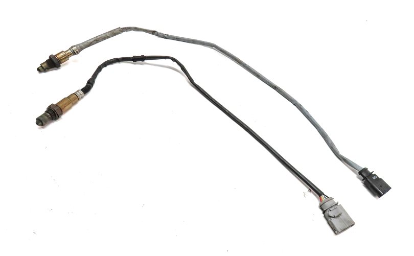 2015 AUDI S3 (8V) 2.0L (CYFB) ENGINE OXYGEN O2 LAMBDA PROBE WIRE SENSOR SET/2