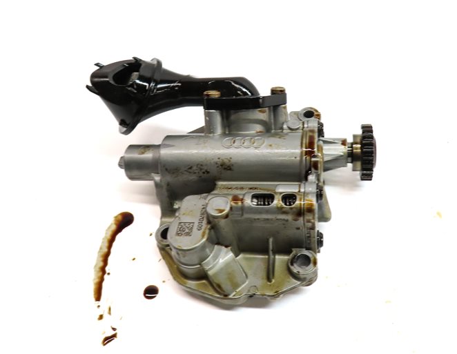 Thumbnail 3: 2015 AUDI S3 (8V) 2.0L (CYFB) ENGINE MOTOR OIL FLUID PUMP w/ PICK UP TUBE
