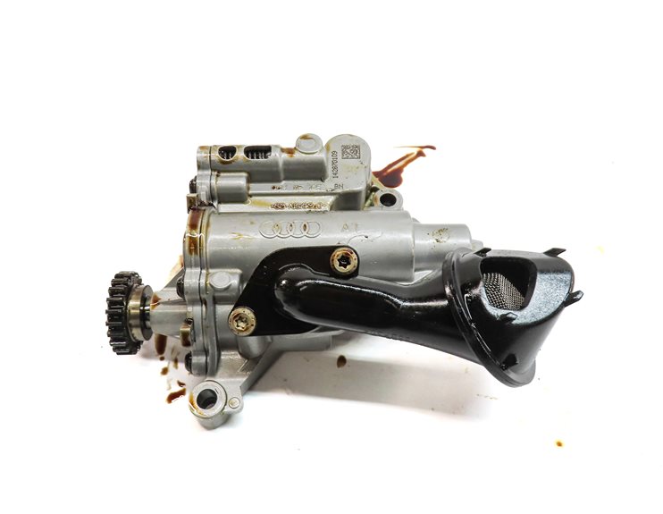 Thumbnail 5: 2015 AUDI S3 (8V) 2.0L (CYFB) ENGINE MOTOR OIL FLUID PUMP w/ PICK UP TUBE