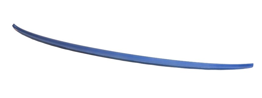 2015 AUDI S3 (8V) REAR TRUNK HATCH LID MOUNT SPOILER TRIM MOULDING (Blue)