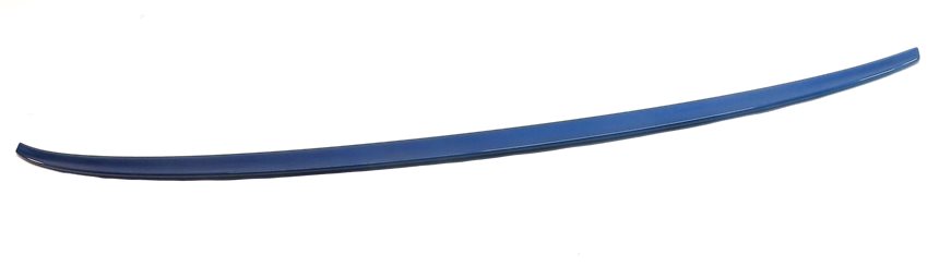 Thumbnail 2: 2015 AUDI S3 (8V) REAR TRUNK HATCH LID MOUNT SPOILER TRIM MOULDING (Blue)