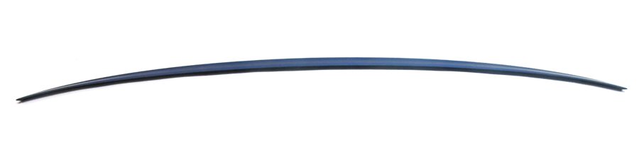 Thumbnail 4: 2015 AUDI S3 (8V) REAR TRUNK HATCH LID MOUNT SPOILER TRIM MOULDING (Blue)