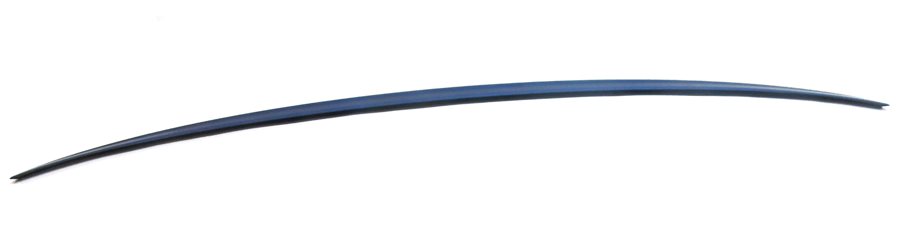 Thumbnail 5: 2015 AUDI S3 (8V) REAR TRUNK HATCH LID MOUNT SPOILER TRIM MOULDING (Blue)