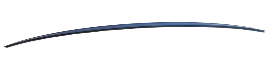 Thumbnail 6: 2015 AUDI S3 (8V) REAR TRUNK HATCH LID MOUNT SPOILER TRIM MOULDING (Blue)