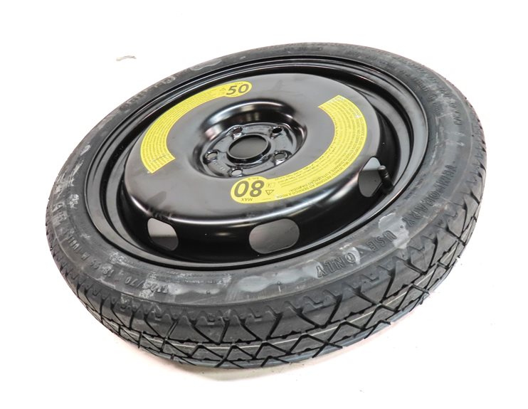 Thumbnail 3: 15-18 VW JETTA AUDI A3 S3 (8V) 18x3.5" EMERGENCY ROADSIDE SPARE TIRE WHEEL RIM
