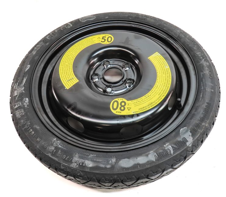 Thumbnail 5: 15-18 VW JETTA AUDI A3 S3 (8V) 18x3.5" EMERGENCY ROADSIDE SPARE TIRE WHEEL RIM