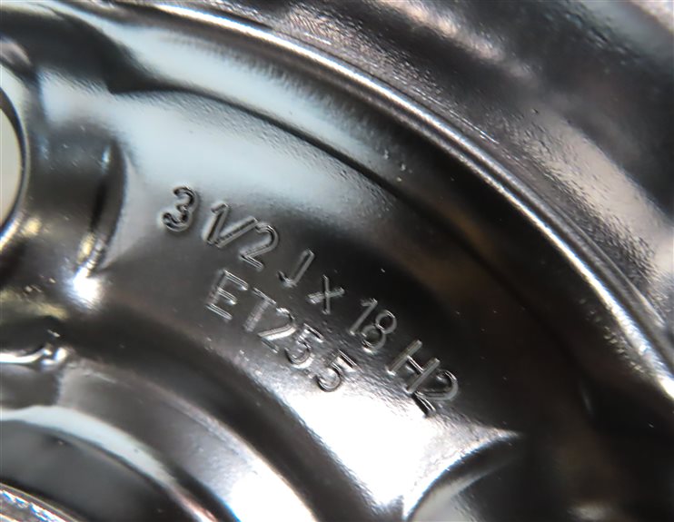 Thumbnail 7: 15-18 VW JETTA AUDI A3 S3 (8V) 18x3.5" EMERGENCY ROADSIDE SPARE TIRE WHEEL RIM