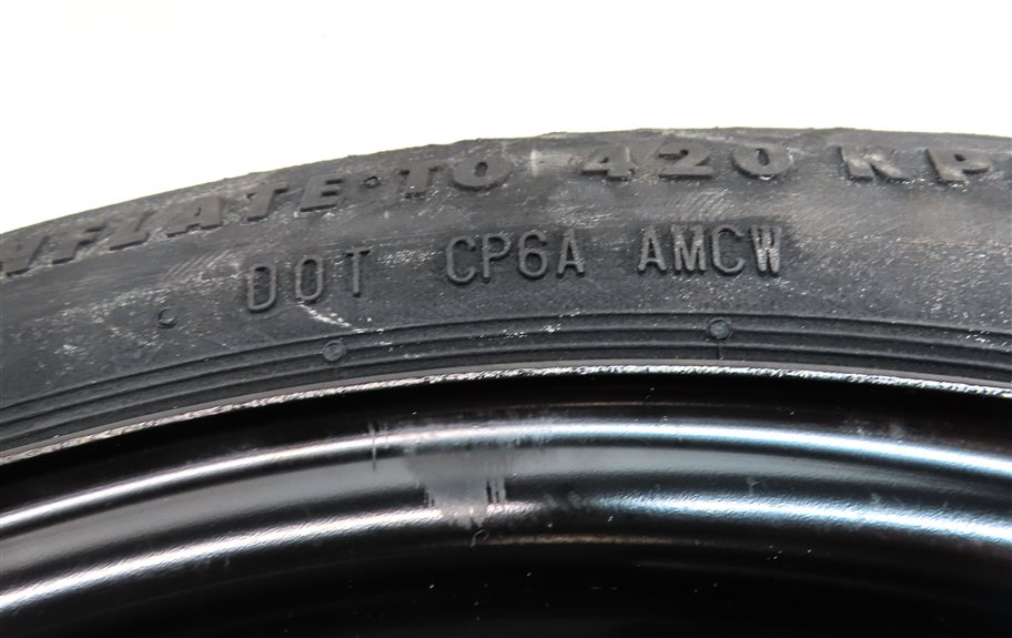 Thumbnail 8: 15-18 VW JETTA AUDI A3 S3 (8V) 18x3.5" EMERGENCY ROADSIDE SPARE TIRE WHEEL RIM