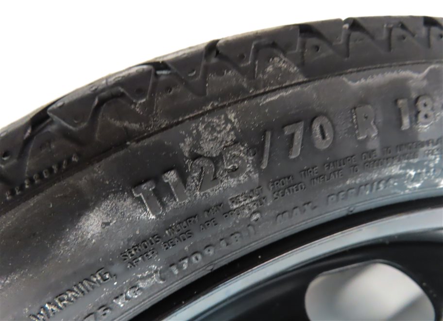 Thumbnail 9: 15-18 VW JETTA AUDI A3 S3 (8V) 18x3.5" EMERGENCY ROADSIDE SPARE TIRE WHEEL RIM