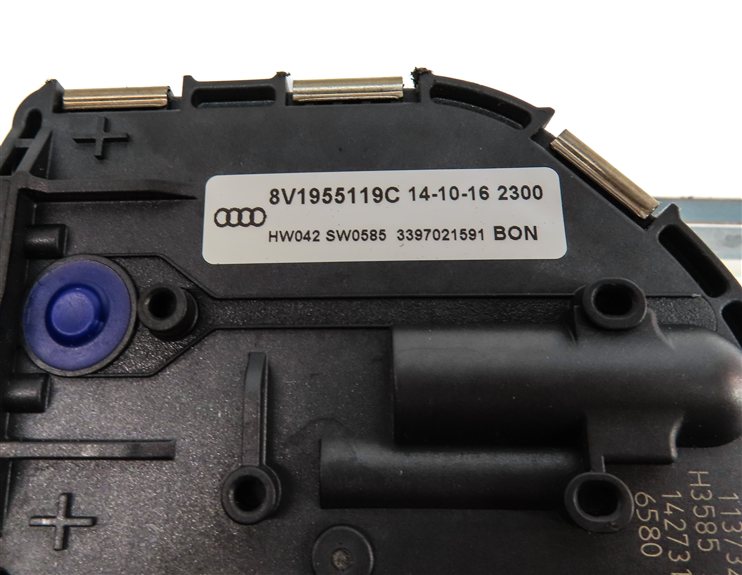 Thumbnail 8: 15-18 AUDI A3 S3 RS3 (8V) FRONT WINDSHIELD WIPER MOTOR w/ TRANSMISSION LINKAGE
