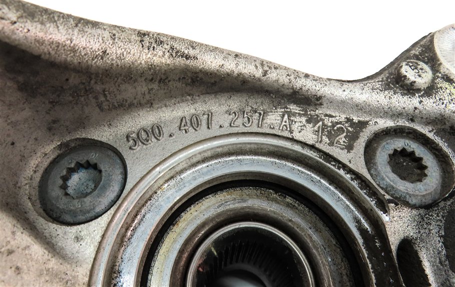 Thumbnail 6: 15-17 VW GOLF GTI / AUDI A3 S3 (8V) FRONT LEFT DRIVER SPINDLE KNUCKLE BEARING