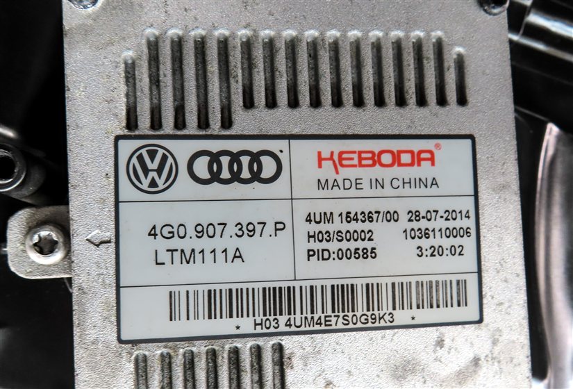Thumbnail 8: 2015-2016 AUDI A3 (8V) LEFT DRIVER XENON HID HEADLIGHT LIGHT LAMP (8Q3 NON AFS)