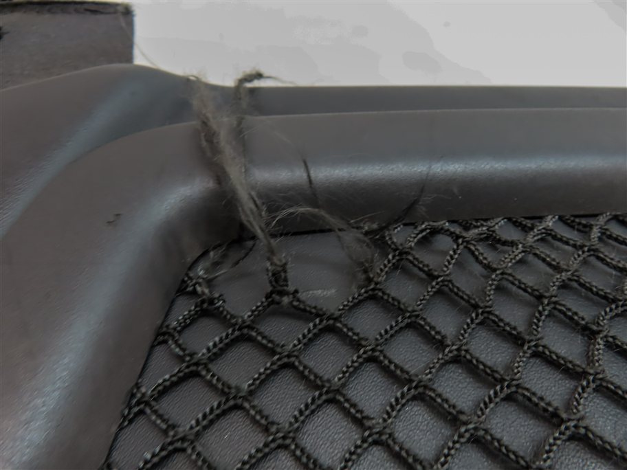 Thumbnail 8: 2015 AUDI S3 (8V) FRONT LEFT DRIVER UPPER SPORT SEAT BACK w/HEAT (Black/Silver)