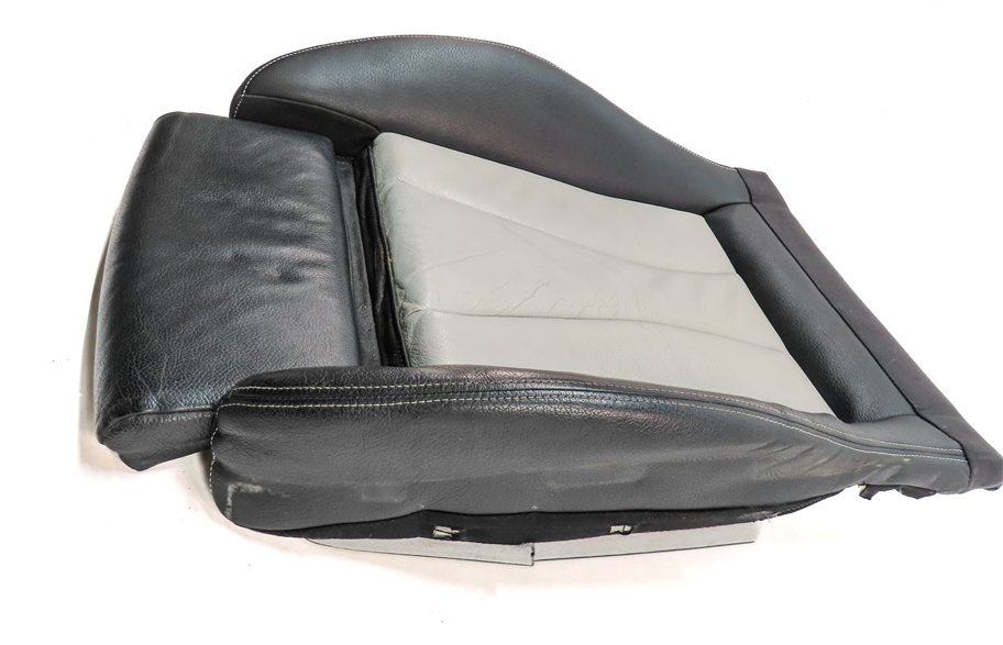 Thumbnail 3: 15 AUDI S3 (8V) FRONT LEFT DRIVER LOWER SPORT HEATED SEAT CUSHION (Black/Silver)