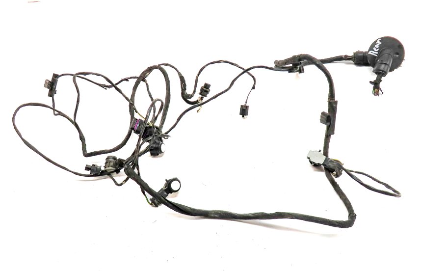 Thumbnail 2: 2014 BMW 328IGT (F34) REAR PARK ASSIST PDC DISTANCE CONTROL SENSOR SET/4 (White)