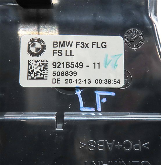 Thumbnail 5: 2014 BMW 328IGT (F34) FRONT LEFT DRIVER DASH HEAT AIR AC HVAC VENT