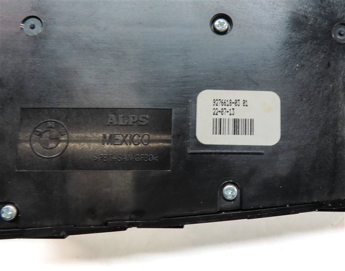 Thumbnail 6: 2014 BMW 328IGT (F34) FRONT RIGHT PASSENGER SEAT POSITION ADJUST SWITCH w/LUMBAR