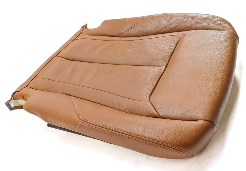 Thumbnail 4: 2014 BMW 328IGT (F34) FRONT LEFT DRIVER LOWER MEMORY HEATED SEAT CUSHION (Brown)