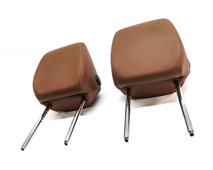 Thumbnail 2: 2014 BMW 328IGT (F34) FRONT LEFT DRIVER & RIGHT PASSENGER HEADREST SET/2 (Brown)