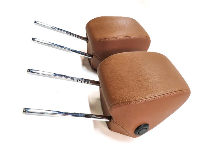Thumbnail 3: 2014 BMW 328IGT (F34) FRONT LEFT DRIVER & RIGHT PASSENGER HEADREST SET/2 (Brown)