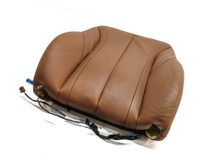2014 BMW 328IGT (F34) FRONT LEFT DRIVER UPPER MEMORY HEATED SEAT CUSHION (Brown)