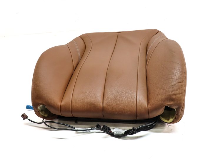 Thumbnail 2: 2014 BMW 328IGT (F34) FRONT LEFT DRIVER UPPER MEMORY HEATED SEAT CUSHION (Brown)