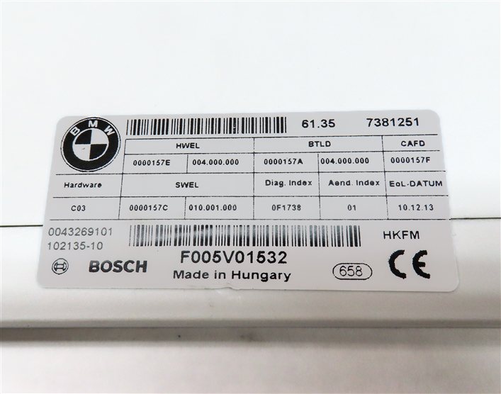 Thumbnail 5: 14-17 BMW 328iGT 330iGT 335iGT 340iGT (F34) HATCH TAILGATE TRUNK CONTROL MODULE