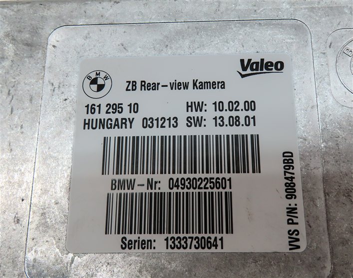 Thumbnail 5: 10-19 BMW 2 3 4 5 6 7 SERIES F01 F02 F10 F12 F22 F30 F32 REARVIEW CAMERA MODULE