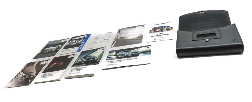 Thumbnail 2: 2014 BMW 328IGT (F34) 2.0L (N20) ENGINE OWNERS MANUAL BOOKLET SET/10 w/ CASE