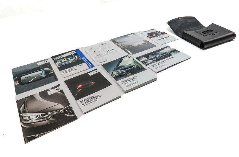 Thumbnail 3: 2014 BMW 328IGT (F34) 2.0L (N20) ENGINE OWNERS MANUAL BOOKLET SET/10 w/ CASE