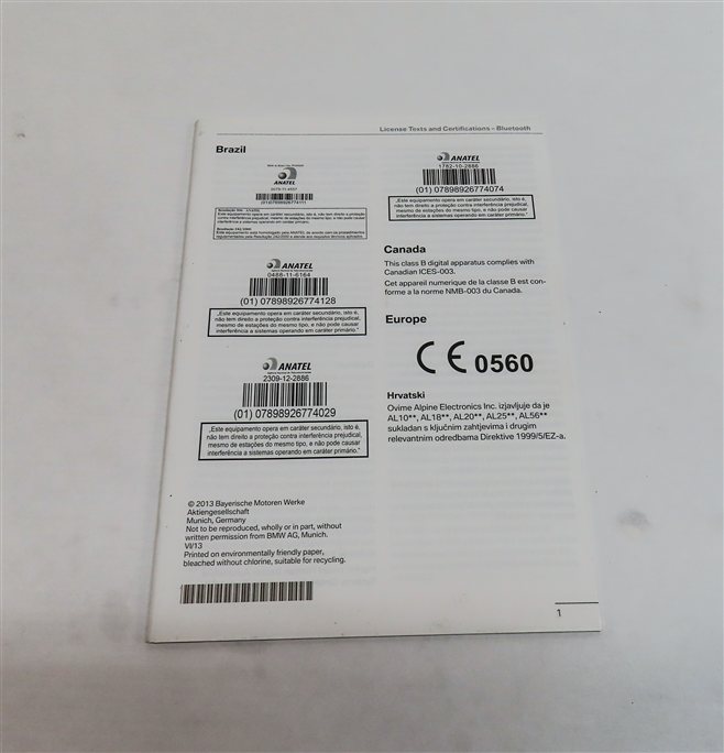 Thumbnail 6: 2014 BMW 328IGT (F34) 2.0L (N20) ENGINE OWNERS MANUAL BOOKLET SET/10 w/ CASE